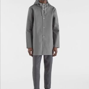 Stutterheim UNISEX dark gray raincoat